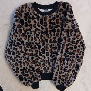 Leopard Print Women's Sweater